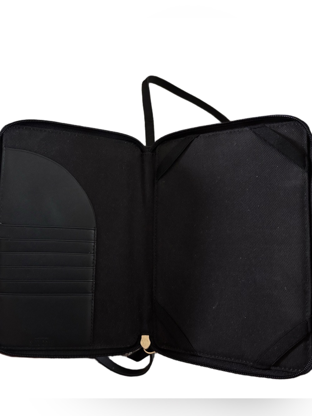 Kate Spade Saturday Travel Organizer Crossbody Folio Wallet– black - Picture 3 of 7